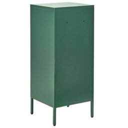 Beliani Storage Unit Wostok Metal Dark Green - thumbnail 8