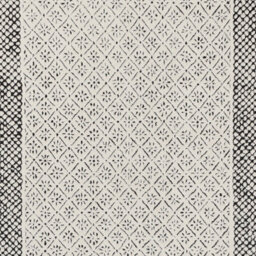 Livabliss Freud-Modern Ivory Black High Pile Living Dining Bedroom Rug 120 X 170 Cm Easy Care, Non Shedding - thumbnail 7