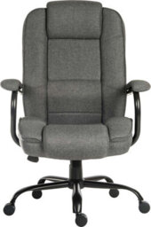 Teknik Goliath Duo Heavy Duty Executive Chair Grey Fabric Rated Up To 27 Stone - thumbnail 2