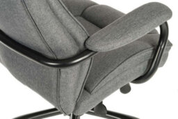 Teknik Goliath Duo Heavy Duty Executive Chair Grey Fabric Rated Up To 27 Stone - thumbnail 4