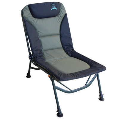 Carpzilla Portable Fishing Chair Xl Heavy Duty Camping Recliner Chair Adjustable Legs Ideal For Carp Fishing Equipment Khaki Green - image 1