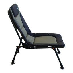 Carpzilla Portable Fishing Chair Xl Heavy Duty Camping Recliner Chair Adjustable Legs Ideal For Carp Fishing Equipment Khaki Green - thumbnail 7