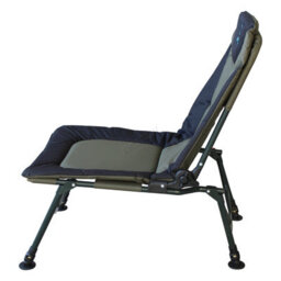 Carpzilla Portable Fishing Chair Xl Heavy Duty Camping Recliner Chair Adjustable Legs Ideal For Carp Fishing Equipment Khaki Green - thumbnail 6