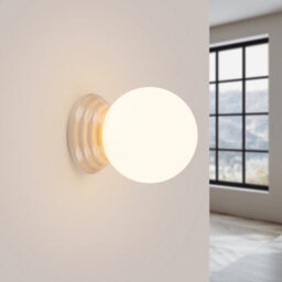 Luminosa Lighting Luminosa Zori Bathroom Wall Lamp Beige 1X G9Ip44 - thumbnail 4
