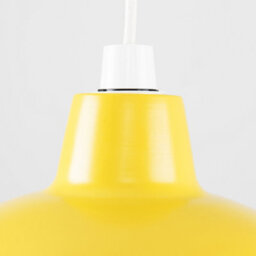 Valuelights Civic Metro Yellow Ceiling Shade And Bulb (D)28.8Cm - thumbnail 6