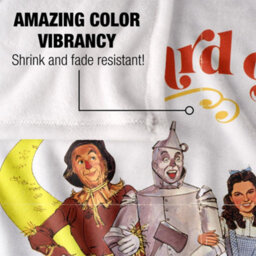 The Wizard Of Oz Painted Blanket Multicoloured (58In X 36In) - thumbnail 4