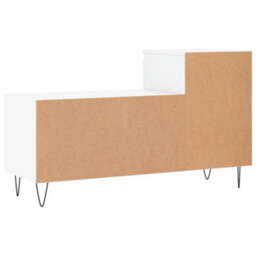 Berkfield Shoe Cabinet High Gloss White 102X36X60 Cm Engineered Wood - thumbnail 8