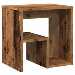 Berkfield Bedside Cabinet Old Wood 40X30X40 Cm Engineered Wood - thumbnail 7