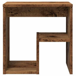 Berkfield Bedside Cabinet Old Wood 40X30X40 Cm Engineered Wood - thumbnail 5