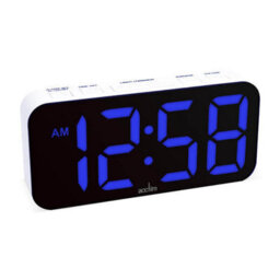 Acctim Jaxon White Digital Alarm Clock - thumbnail 5