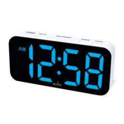 Acctim Jaxon White Digital Alarm Clock - thumbnail 4