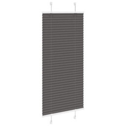 Berkfield Pleated Blind Black 60X100 Cm Fabric Width 59.4 Cm Polyester - thumbnail 3