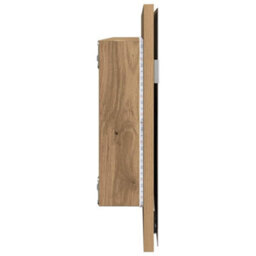 Walplus Bathroom Mirror Artisan Oak 80 X 8.5 X 37 Cm Engineered Wood - thumbnail 6