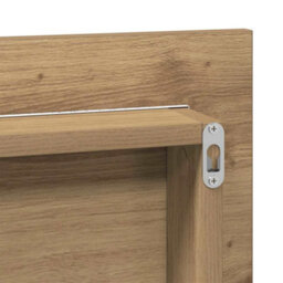 Walplus Bathroom Mirror Artisan Oak 80 X 8.5 X 37 Cm Engineered Wood - thumbnail 9