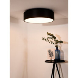 Lucide Talowe Led Modern Flush Ceiling Light 45.5Cm- Led Dim. - 1X30W 3000K - Black - thumbnail 4