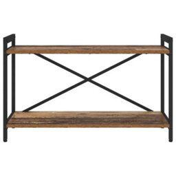 Berkfield Bookcase Old Wood 80 X 30 X 48.5 Cm Engineered Wood - thumbnail 5