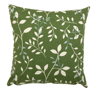 Glendale Garden & Leisure Scatter Cushion 18X18 Country Outdoor Garden Furniture Cushion (Pack Of 4) - L46 X W46 Cm - Green - image 1