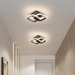 Pheashine Led Ceiling Light Modern Square Led Ceiling Lamp,3000K/4500K/6500K Fixture For Kitchen Bedrooms Hallway Office - thumbnail 8