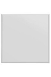 "Mirroroutlet Moderni - All Glass Modern Bevelled Square Frameless Wall Mirror 24"" X 24"" (60X60Cm)" - thumbnail 3