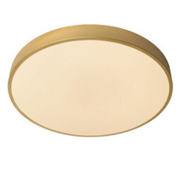 Lucide Unar 36W Led Flush Light 495 mm Matt Gold - thumbnail 4