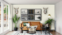 Johnstone's Trade Vinyl Silk Walls & Ceilings Emulsion Paint Hill Figure (Ppg1104-1) 1L - thumbnail 5
