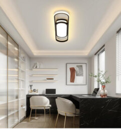 Led Linear Ceiling Lights Black Flush Mount Ceiling Lighting 70Cm(3 Color Light) - thumbnail 4