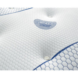 Worcester 6Ft Super King Size Cool Blue Memory Foam Open Coil Mattress - (180Cm) - thumbnail 6