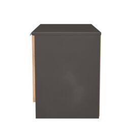 Varese Matt Graphite Tv Stand, (H)49.5Cm X (W)74Cm X (D)38.5Cm - thumbnail 5
