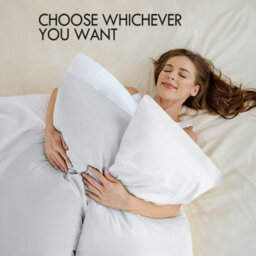 Bedlooms Dyed Pillowcase 2 Pair- Soft Plain Pillow Covers Silver Envelop Closure - Easy Care Pillowcase Bedding Set 50X75 Cm - thumbnail 3