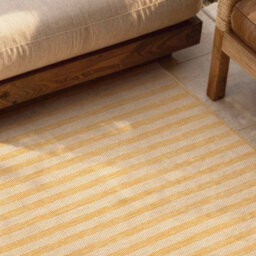 The Rugs Ted Baker Indoor Outdoor Flatweave Linley Rug Striped In Yellow - thumbnail 2