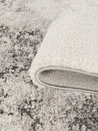Essence Living Room Area Rug Oragnic Abstract Design Contemporary Hallway Runner Indoor Rug- Grey 60X220 - thumbnail 3