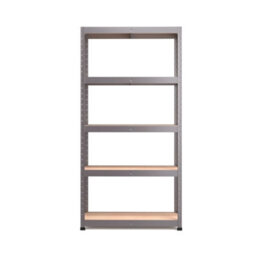 Rb Boss Garage Shelving Unit 5 Shelf Mdf Galvanised Steel (H)1800mm (W)900mm (D)400mm - thumbnail 2