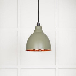 From the Anvil Hammered Copper Brindley Pendant In Tump - thumbnail 3