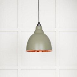 From the Anvil Hammered Copper Brindley Pendant In Tump - thumbnail 2