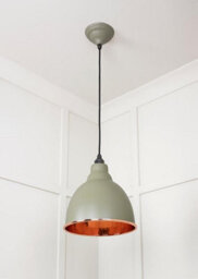 From the Anvil Hammered Copper Brindley Pendant In Tump - thumbnail 5