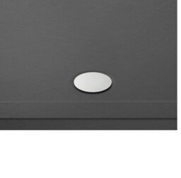 Hudson Reed Pearlstone Rectangular Slimline Textured Grey Slate Effect Shower Tray & Centre Waste, 1700 X 800 X 40mm - thumbnail 5