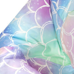 Icon Kids Ombre Mermaid Print Dome Bean Bag - thumbnail 6