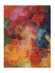 Palt Abstract Graphics Modern Easy To Clean Rug For Living Room, Bedroom And Dining Room-160Cm X 221Cm - thumbnail 8