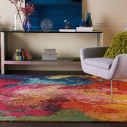 Palt Abstract Graphics Modern Easy To Clean Rug For Living Room, Bedroom And Dining Room-160Cm X 221Cm - thumbnail 2
