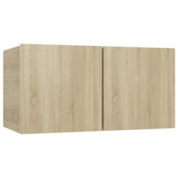 Berkfield 5 Piece Tv Cabinet Set Sonoma Oak Engineered Wood - thumbnail 6