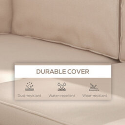 Outsunny Replacement Cushions For Outdoor Furniture Garden Seat Cushion Pad - thumbnail 5