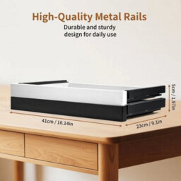 Durable Metal Concealed Under-Desk Drawer - thumbnail 2