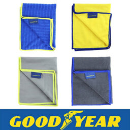 Vivo 12Pcs Goodyear Microfibre Car Cloth Set Wash Buff Cleaning Drying Towel 40X30Cm - thumbnail 1