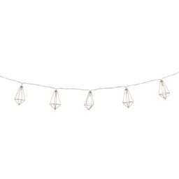 Metal Cage Battery-Powered Warm White 10 Led Indoor String Lights - thumbnail 3