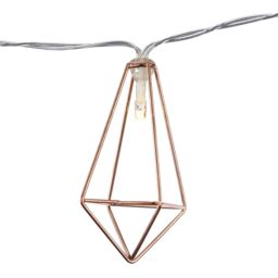 Metal Cage Battery-Powered Warm White 10 Led Indoor String Lights - thumbnail 6