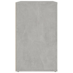 Berkfield Bedside Cabinet Concrete Grey 50X36X60 Cm Engineered Wood - thumbnail 8