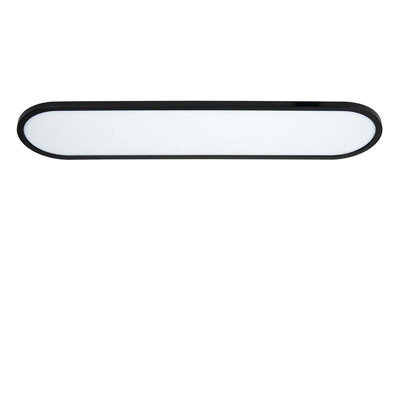 Lucide Elly 800 Led Flush Ceiling Light With Remote Control Black - image 1