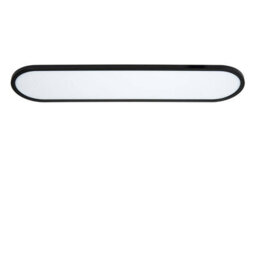 Lucide Elly 800 Led Flush Ceiling Light With Remote Control Black