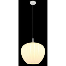 Luminosa Lighting Luminosa Maxy 40Cm Dome Pendant Ceiling Light White Matt Opal Glass Shade 1X E27 - thumbnail 4