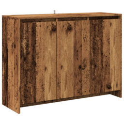 Berkfield Sideboard Old Wood 102X33X75 Cm Engineered Wood - thumbnail 2